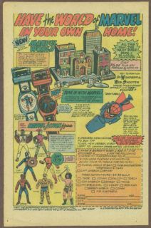 Marvel Comics Toys 1970s Print Ad Mego Action Figures