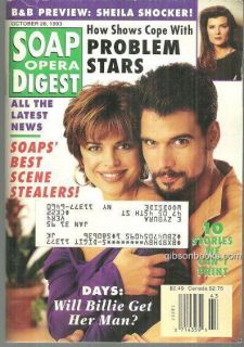 Magazine October 26 1993 Robert Kelker Kelly and Lisa Rinna