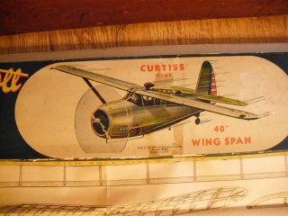 Vintage WWII Joe Ott Curtiss 0 52 Kit No 4002