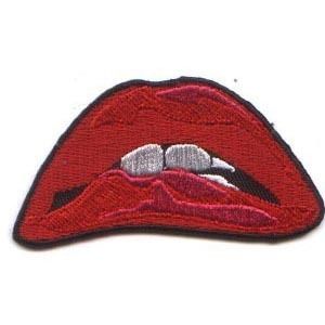 Rocky Horror Picture Show Red Lips Logo Patch New