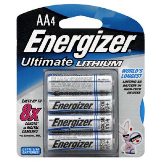 10 New 4 Packs Energizer Ultimate Lithium AA Batteries