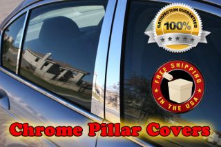 98 08 Lincoln Towncar CHROME Pillar door covers post window mirror