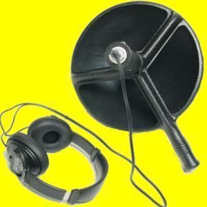 Dish Microphone Audio Sound Amplifier Spy Listening Device