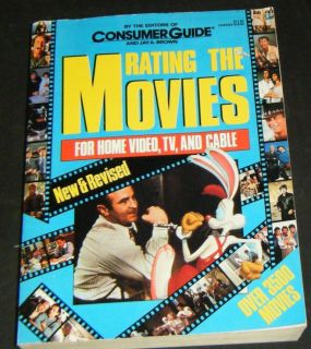 Rating The Movies 1988 Softcover Consumer Guide