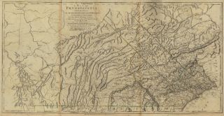 1770 PA Map Carroll Valley Littlestown Mcsherrystown XL