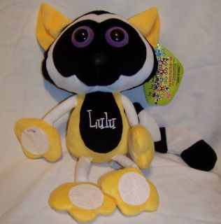 14” Nen Sugar Loaf Linking Lemurs “Liulu” Plush Stuffed Velcro