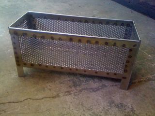 Wood Pellet Basket All Stainless Steel Construction