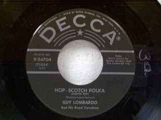 Guy Lombardo Hop Scotch Polka Dangerous Dan McGrew 45 Near Mint