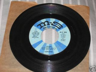Northern Soul 45rpm Record Lonette M s 208