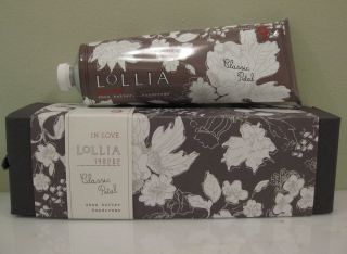 NIB NWT ~ Lollia In Love Shea Butter Hand Creme Trademark 9   4 oz