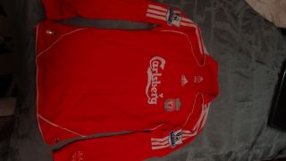 Liverpool 07 08 Long Sleeve Fernando Torres Authentic Jersey