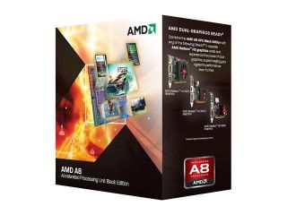 AMD A8 3870K Unlocked Llano 3 0GHz Socket FM1 100W Quad Core Desktop