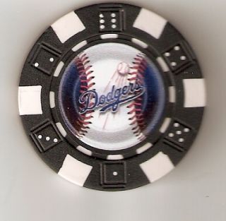 Los Angeles Dodgers Poker Chip Card Guard