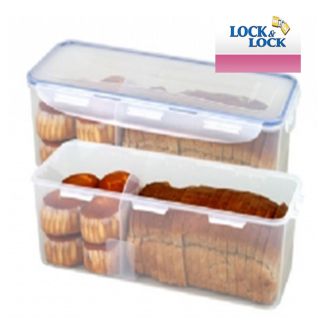 Lock Lock Bread Storage Container 5L 2 Divided HPL849