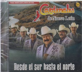 Cardenales de Nuevo Leon CD New Desde El Sur Hasta El Norte Album