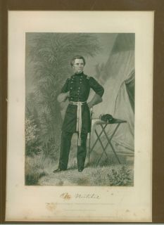 Mitchell Ormsby M General Union Matted Engraving 10 1 2 x 8