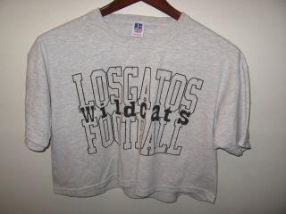 Los Gatos Wildcats Football Sport Team Half T Shirt LRG