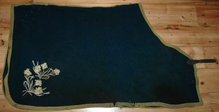 WW1 Cavalry Lothian Borders Horse Shabraque Chargers Blanket