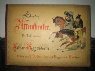 Lothar Meggendorfer Very Old Childrens Book A Victorian German