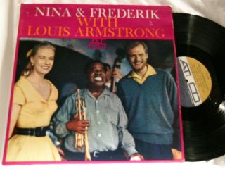 Nina Frederik with Louis Armstrong Atco 33 128 LP