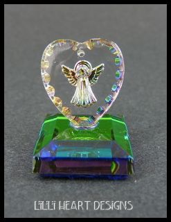 Tiny Angel of Love Made Out of Austrian Crystal Retired