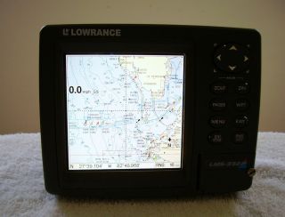 Lowrance 332C Chartplotter Fishfinder Combo