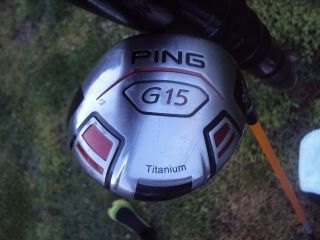 Ping G15 10.5 DEG. Driver Golf Club PROFORCE V2 GRAHITE SHAFT STIFF