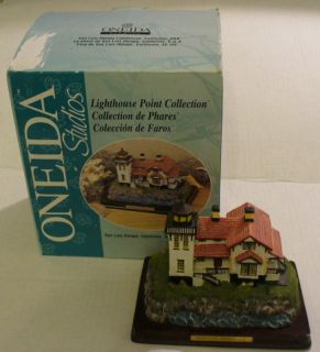 1998 Oneida Studios San Luis Obispo CA Lighthouse w Box