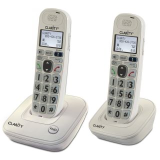 Clarity D704C Amplified Loud Cordless Combo Phone w Additional Extra