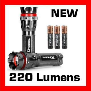 New Nebo Redline 5581 220 Lumens LED Tactical Flashlight with
