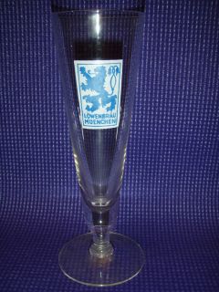 Lowenbrau Muenchen Beer Glass 8 inches Tall