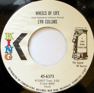 Lyn Collins Wheels of Life Just WonT do Right Soul Vinyl 45