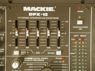 Mackie DFX 12 Mixer AZ MUSIC Inspected & Tested w/ Warranty VGC   FREE