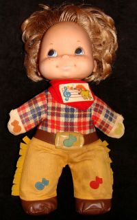 Vintage 1974 Mattel Musical Cowboy Doll 12 Tall Strawberry Blonde