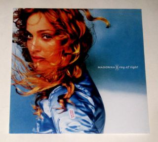 Madonna Ray of Light Double 12 Vinyl LP SEALED Mint