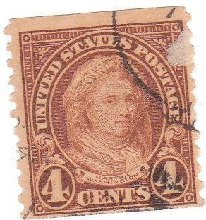 Used 1923 M Washington Coil Stamp Scott 601 1052 39