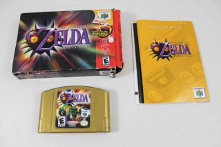 The Legend of Zelda Majoras Mask Nintendo N64 Game Complete