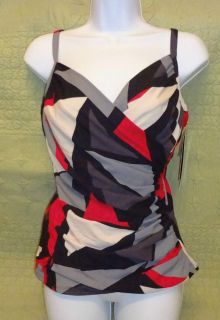 Magicsuit by Miraclesuit Tankini Size 10DD BNWT Retail $128