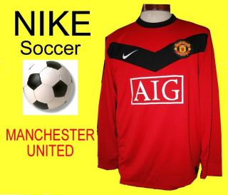 80 Nike Manchester United Football Soccer Jersey XL