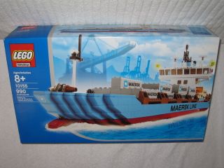 Lego 10155 Maersk Container SHIP New in Box