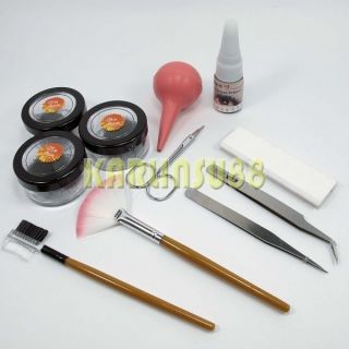 Professional Makeup Kit Set For False Fake Eyelashes Eye Lashes
