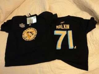  Pittsburgh Penguins Evgeni Malkin Little Kids Jersey Shirt NWT M 5 6