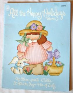 Holiday Paint Pattern Book Patriotic Easter Thanksgivin
