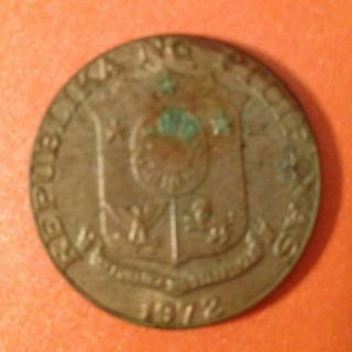 50 Limampung Sentimos 1972 Republika NG Pilipinas Coin
