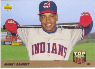 Manny Ramirez 1993 Upper Deck Top Prospect Card 433