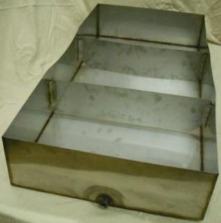 Stainless Steel Maple Syrup Sap Boiling Pan 24 x 48 x 8 With 2