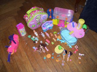 Polly Pocket Dolls Clothes Accessories Playsets