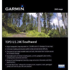 New Garmin MapSource Topo US 24K Southwest 010 11315 00