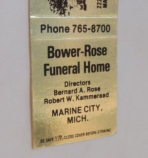 Bower Rose Funeral Home Rose Kammeraad Marine City MI St Clair