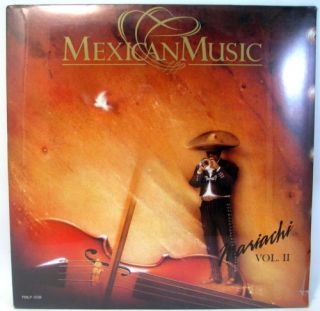 Mariachi Mexican Music Vol 2 RARE LP SEALED Mint 1989